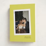 "bold neon" - Holiday Cards in Lemon by Kristen Knechtel - Folded Card