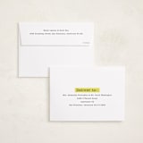 "bold neon" - Holiday Cards in Lemon by Kristen Knechtel - FREE Recipient Addressing