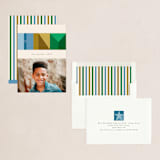 "Mod Letters" - Holiday Cards in Forest by Morgan Kendall - Assembled