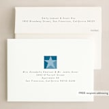 "Mod Letters" - Holiday Cards in Forest by Morgan Kendall - FREE Recipient Addressing