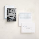 "Sideways" - Holiday Cards in Bluebell by AK Graphics - Assembled