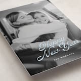 "Sideways" - Holiday Cards in Bluebell by AK Graphics - Detail