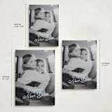 "Sideways" - Holiday Cards in Bluebell by AK Graphics - Formats Available