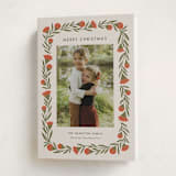 "wreath wrap" - Holiday Cards in Candied Apple by Jen Owens - Folded Card