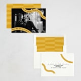 "Wavy Lines" - Holiday Cards in Sunny by Kelsey Mucci - Assembled
