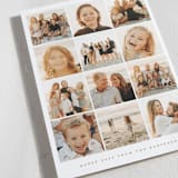 "Photo Montage" - Holiday Cards in Snow by Gwen Bedat - Detail