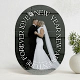 "New Year, Forever Love" - Holiday Cards in Snow by Hannah Williams - Front