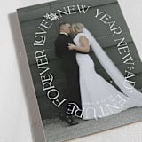 "New Year, Forever Love" - Holiday Cards in Snow by Hannah Williams - Detail
