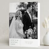 "new last name" - Holiday Cards in Sage by Bramble Studio - Folded Card