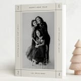 "Corners" - Holiday Cards in Mist by Robert and Stella - Folded Card