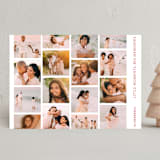 "Little Moments Collection" - Holiday Cards in Cranberry by Jenna Holcomb - Front
