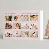 "12 Months" - Holiday Cards in Cookie Dough by Adelyn T. - Folded Card