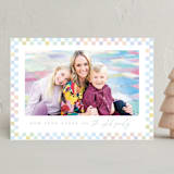 "Retro prism" - Holiday Cards in Wintermint by Creo Study - Front