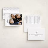 "Minimalist New Year" - Holiday Cards in Navy by Ana de Sousa - Assembled