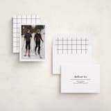 "Thin Border" - Holiday Cards in Snow by Olivia Williams - Assembled