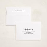 "Thin Border" - Holiday Cards in Snow by Olivia Williams - FREE Recipient Addressing