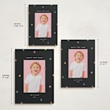 "Tiny Star Confetti" - Holiday Cards in Midnight by Kercia Jane - Formats Available