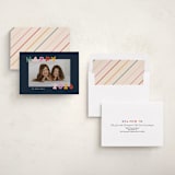 "Dancing Happy" - Holiday Cards in Starlight by Sarah Hawkins Designs - Assembled