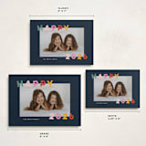 "Dancing Happy" - Holiday Cards in Starlight by Sarah Hawkins Designs - Formats Available