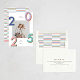 "Modern Year" - Holiday Cards in Candy by Kelly Watkins - Assembled