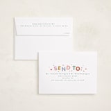 "Dazzle" - Holiday Cards in Evergreen by Everett Paper Goods - FREE Recipient Addressing