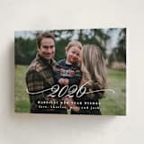 "Beautiful Year" - Holiday Cards in Starlight by Leah Ragain - Folded Card