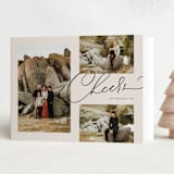 "The Trio" - Holiday Cards in Coal by Michelle Taylor - Folded Card