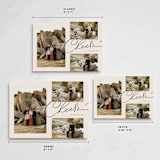 "The Trio" - Holiday Cards in Coal by Michelle Taylor - Formats Available