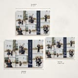 "Abundant" - Holiday Cards in Midnight by Corinne Malesic - Formats Available