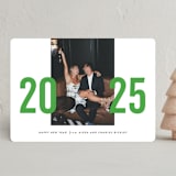 "Big Time" - Holiday Cards in Grass by Sara Hicks Malone - Front