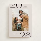 "On the Edge" - Holiday Cards in Champagne by Michelle Taylor - Front