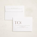 "On the Edge" - Holiday Cards in Snow by Michelle Taylor - FREE Recipient Addressing