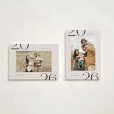 "On the Edge" - Holiday Cards in Champagne by Michelle Taylor - Photo Orientation Options