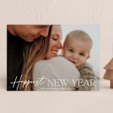 "Classical New Year" - Holiday Cards in Snow by Kerry Doyle - Front