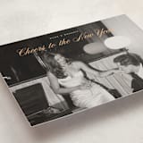 "Classy Cheer" - Holiday Cards in Apricot by Ekko Studio - Detail