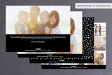 "New Adventures" - Holiday Cards in Golden by Sarah Brown - Backer Options