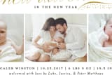 "New Adventures" - Holiday Cards in Golden by Sarah Brown - Close-Up