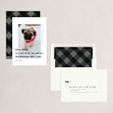 "dear 2021" - Holiday Cards in Noir by Tanya Lee of Frooted Design - Assembled