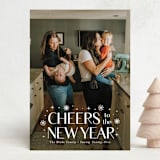"Effervescent" - Holiday Cards in Alabaster by Susan Asbill - Front