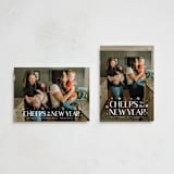 "Effervescent" - Holiday Cards in Alabaster by Susan Asbill - Photo Orientation Options