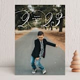 "Looking Ahead" - Holiday Cards in Petal by Monika Torun - Front