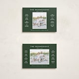 "Our Year in Review" - Holiday Cards in Pine by Kristen Knechtel - Photo Orientation Options
