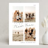 "Postcard Greetings" - Holiday Cards in Ink by Blustery August - Front