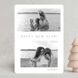 "Minimalist Gallery" - Holiday Cards in Cotton by Angela Thompson - Front