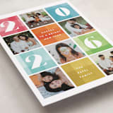 "Cheerful Checkerboard" - Holiday Cards in Sprinkle by Robert and Stella - Detail