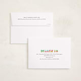 "Cheerful Checkerboard" - Holiday Cards in Sprinkle by Robert and Stella - FREE Recipient Addressing