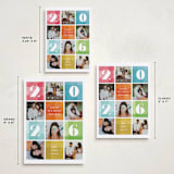 "Cheerful Checkerboard" - Holiday Cards in Sprinkle by Robert and Stella - Formats Available