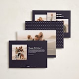 "Big Top" - Holiday Cards in Blackberry by Ani Somi - Back of Card Options