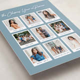 "Year in Review" - Holiday Cards in Glacier by Hooray Creative - Detail