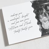 "Postal" - Holiday Cards in Tuxedo by Tamara Hilje - Detail